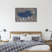 Toile Une partie de la mer Morte (Insitu(Chambre))