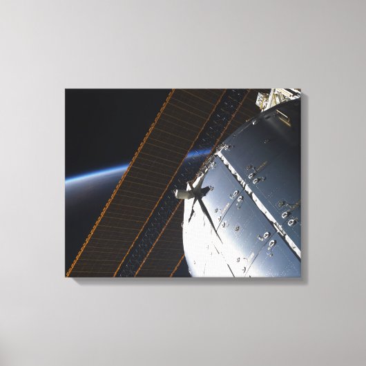 Toile Une partie de la Station spatiale internationale (Recto)