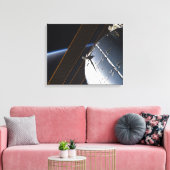 Toile Une partie de la Station spatiale internationale (Insitu(Salon))