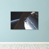 Toile Une partie de la Station spatiale internationale (Insitu (Plancher de Bois))