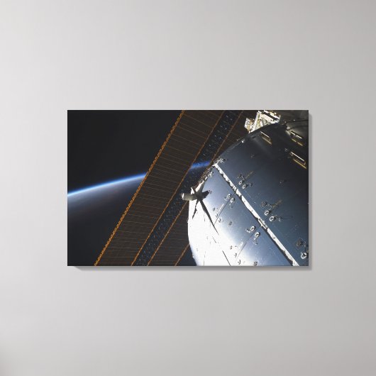 Toile Une partie de la Station spatiale internationale (Recto)