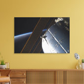 Toile Une partie de la Station spatiale internationale (Insitu(Salon))