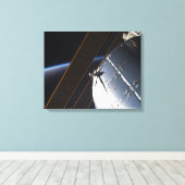 Toile Une partie de la Station spatiale internationale (Insitu (Plancher de Bois))