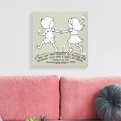 Toile Une partie de ma vie (Insitu(Salon))