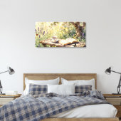 Toile Une pause au jardin (Insitu(Chambre))