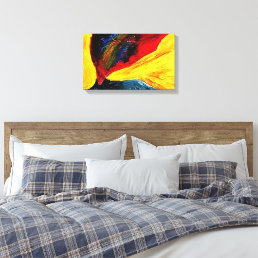 Toile Une peinture à l'huile appelée Volcano par Samuel  (Insitu(Chambre))