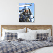 Toile Une perceuse secourue est effectuée sur le poste d (Insitu(Chambre))