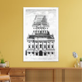 Toile Une perspective de la Banque d'Angleterre (Insitu(Salon))