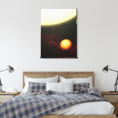 Toile Une planète semblable à Jupiter (Insitu(Chambre))