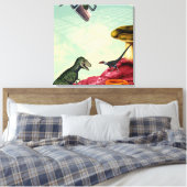 Toile Une planète verte et respirable (Insitu(Chambre))