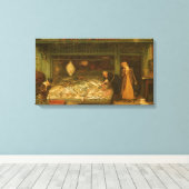 Toile Une poissonnerie par Frederick Walker (Insitu (Plancher de Bois))