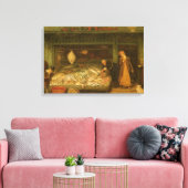 Toile Une poissonnerie par Frederick Walker (Insitu(Salon))