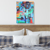 Toile Une Promenade Dans L'Art Abstrait De Wabi Sabi Dan (Insitu(Chambre))