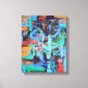 Toile Une Promenade Dans L'Art Abstrait De Wabi Sabi Dan