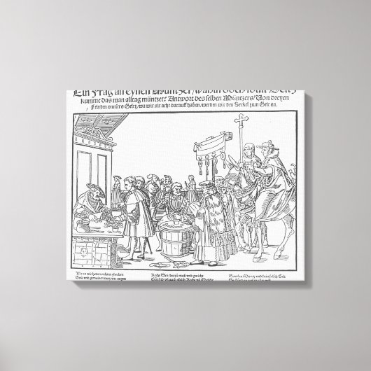 Toile Une question à un fabricant de machines à sous, c. (Recto)