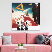 Toile Une réalité alternative 2 (Insitu(Salon))