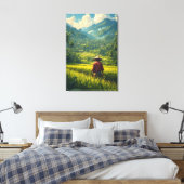 Toile Une récolte paisible (Insitu(Chambre))