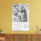 Toile Une représentation de Titus Oates (Insitu(Salon))