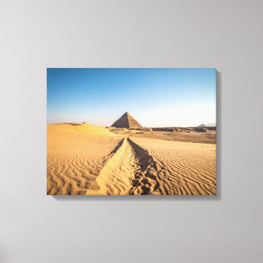 Toile Une route vers la pyramide (Recto)