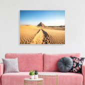 Toile Une route vers la pyramide (Insitu(Salon))