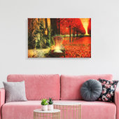 Toile Une saison et un temps (Insitu(Salon))