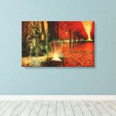 Toile Une saison et un temps (Insitu (Plancher de Bois))