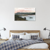 Toile Une scène de bateau de rivière Columbia (Insitu(Chambre))