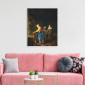 Toile Une Scène De Cuisine (Insitu(Salon))