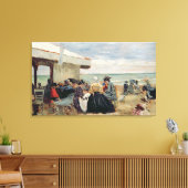 Toile Une Scène De Plage (Insitu(Salon))