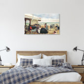 Toile Une Scène De Plage (Insitu(Chambre))