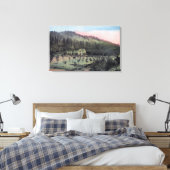 Toile Une Scène De Résidence De Campagne (Insitu(Chambre))