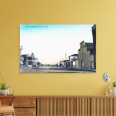 Toile Une scène de rue Orland, CA (Insitu(Salon))