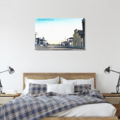 Toile Une scène de rue Orland, CA (Insitu(Chambre))