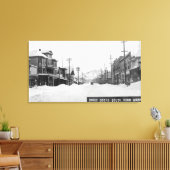 Toile Une Scène Neige (Insitu(Salon))