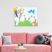 Toile "Une Serenade du printemps" (Insitu(Salon))
