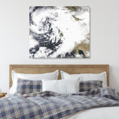 Toile Une série de fortes tempêtes avec des vents violen (Insitu(Chambre))