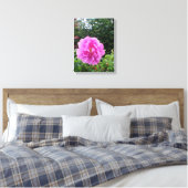 Toile Une seule fleur rose (Insitu(Chambre))