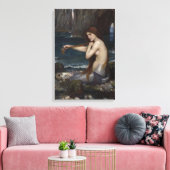 Toile Une sirène par John William Waterhouse (Insitu(Salon))