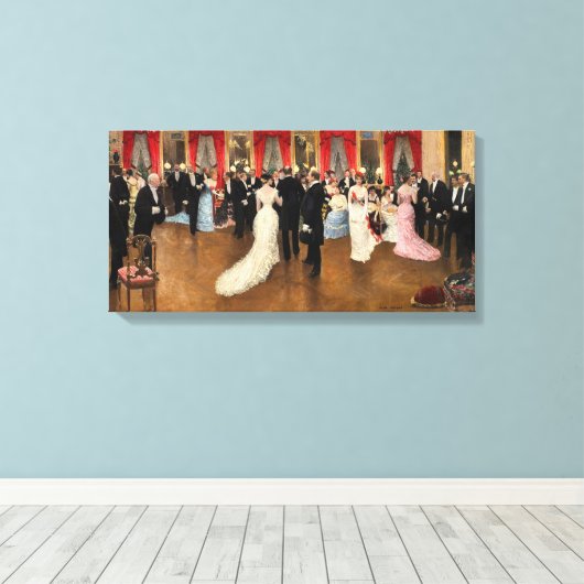 Toile Une Soirée (Insitu (Plancher de Bois))