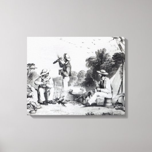 Toile Une soirée découverte (Recto)