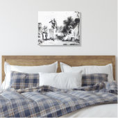 Toile Une soirée découverte (Insitu(Chambre))