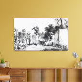 Toile Une soirée découverte (Insitu(Salon))