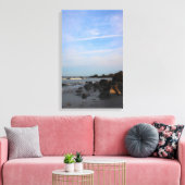 Toile Une soirée sur la plage de faucon (Insitu(Salon))