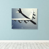 Toile Une Stratoforteresse B-52 en vol (Insitu (Plancher de Bois))