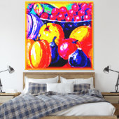 Toile Une Superbe Peinture À L'Huile De Fruité. Commande (Insitu(Chambre))