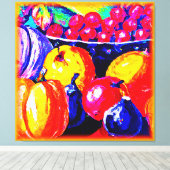 Toile Une Superbe Peinture À L'Huile De Fruité. Commande (Insitu (Plancher de Bois))