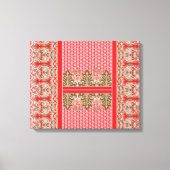 Toile Une superbe robe mariage indienne ornée d'un ric (Recto)