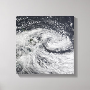 Toile Une tempête au-dessus de la Nouvelle-Zélande