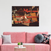 Toile Une trompe l'oeil des objets (Insitu(Salon))