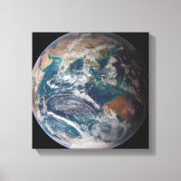 Une vue complète de la Terre montrant les données